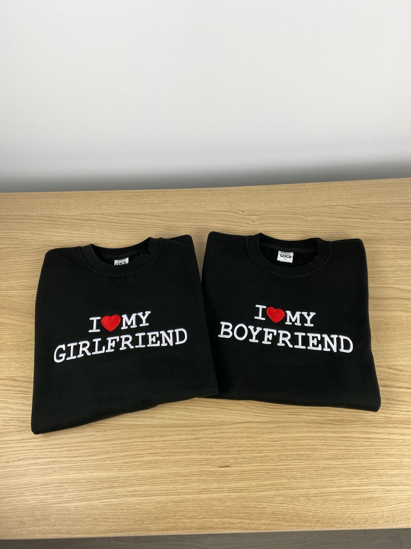 SUDADERAS I LOVE MY BF/GF